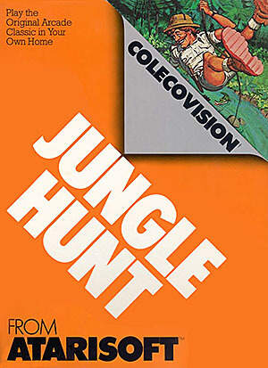 Jungle Hunt for Colecovision Box Art