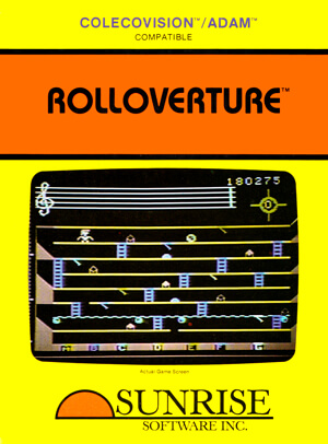 Rolloverture for Colecovision Box Art