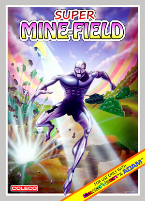 Super Minefield for Colecovision Box Art