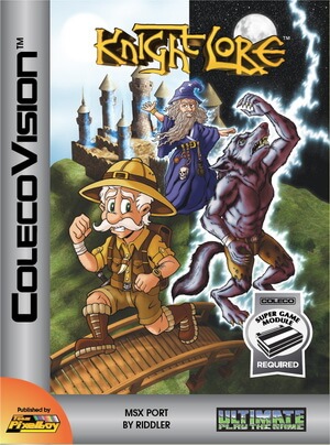 Knight Lore for Colecovision Box Art