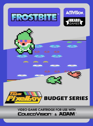 Frostbite for Colecovision Box Art