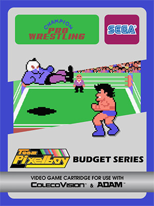 Champion Pro Wrestling for Colecovision Box Art