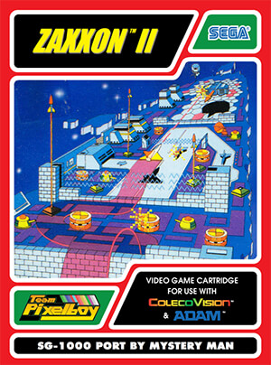 Zaxxon II for Colecovision Box Art