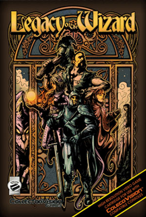 Legacy of the Wizard for Colecovision Box Art