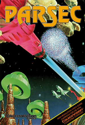 Parsec for Colecovision Box Art