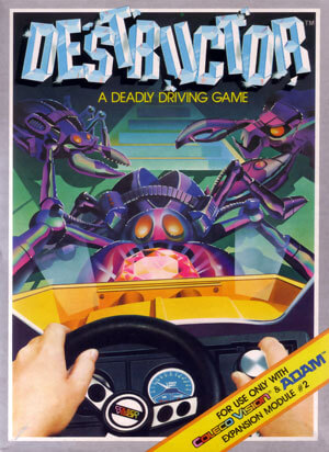 Destructor for Colecovision Box Art