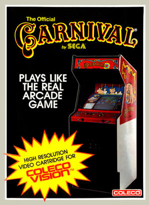 Carnival for Colecovision Box Art