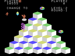 Q*bert Screenshot