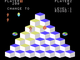 Q*bert Screenshot