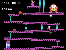 Donkey Kong Screenshot