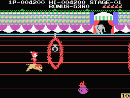 Circus Charlie Screenshot